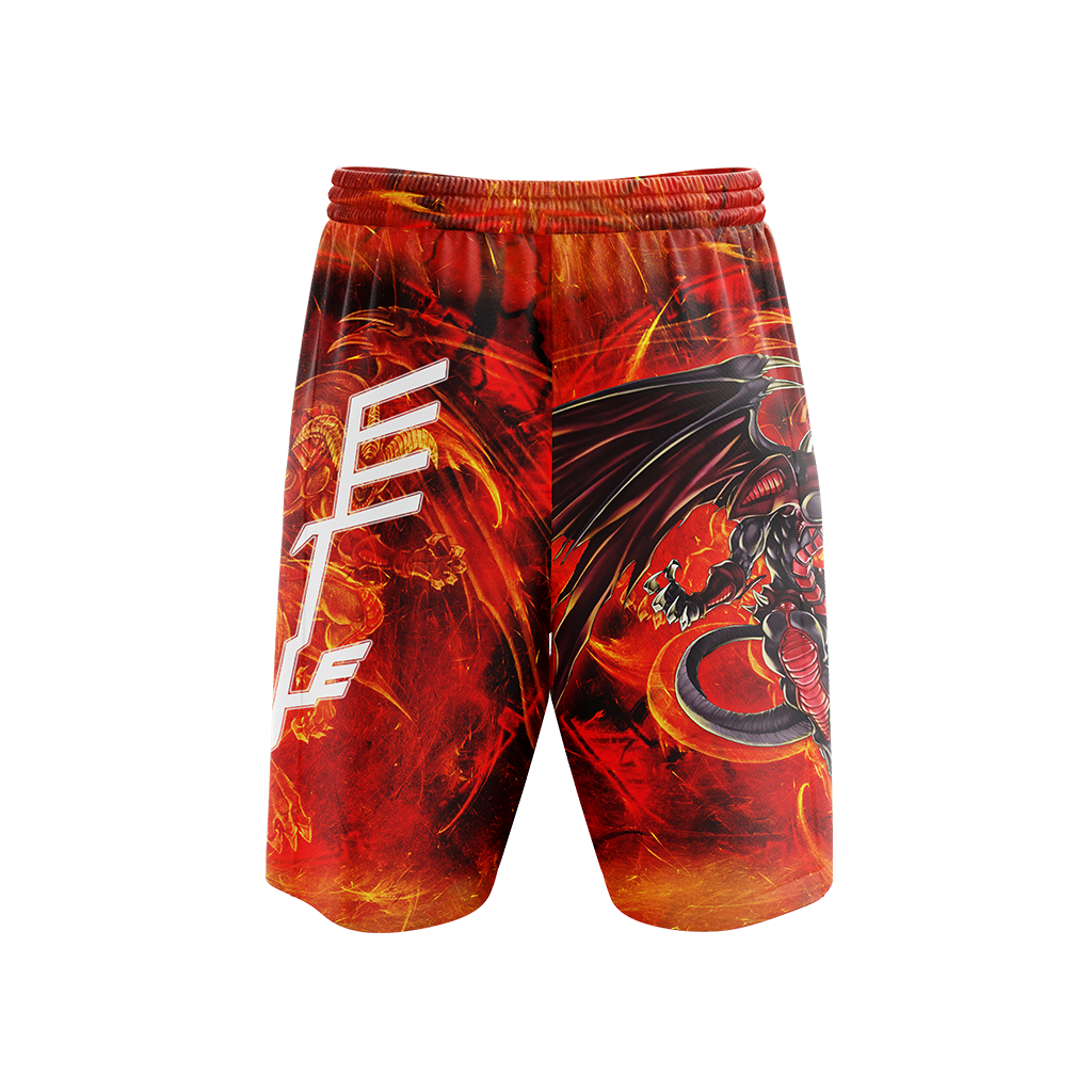 Yu-Gi-Oh! Red Dragon Archfiend  The Mark Of The Wings Beach Shorts   