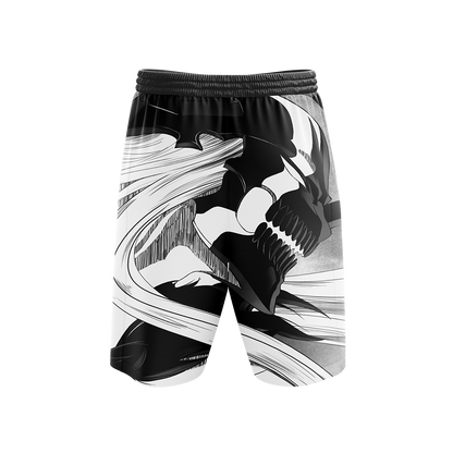 Bleach Vasto Lorde White Ichigo 3D Beach Shorts   