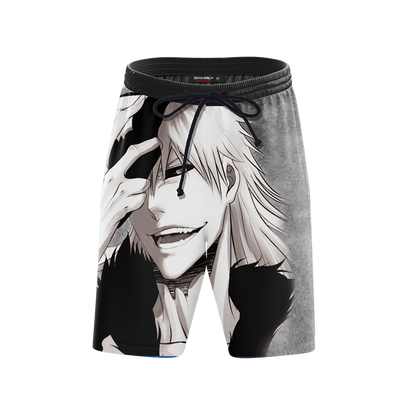 Bleach Vasto Lorde White Ichigo 3D Beach Shorts   