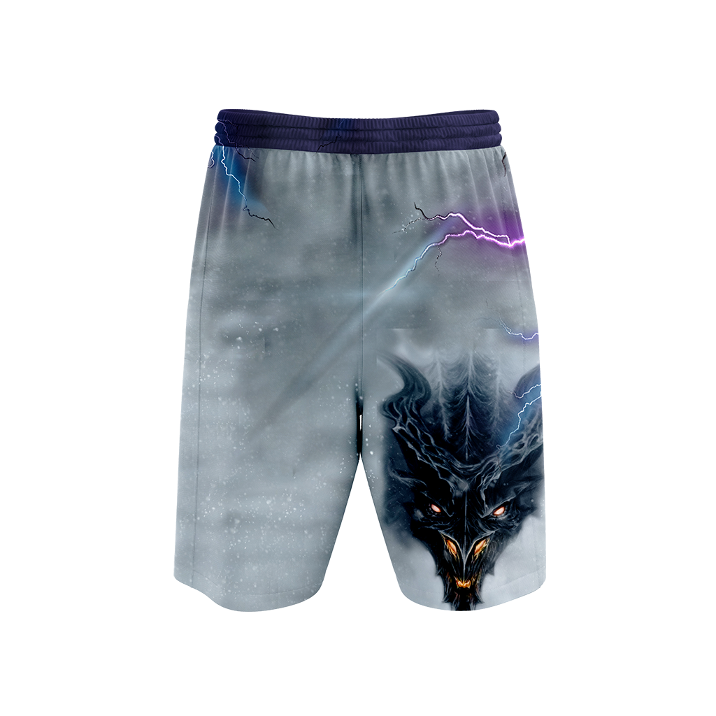 The Elder Scrolls V: Skyrim - Dragon Alduin Beach Shorts   