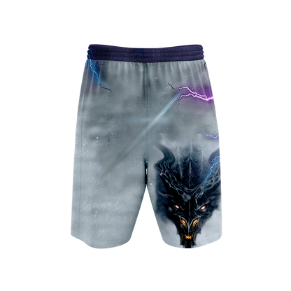 The Elder Scrolls V: Skyrim - Dragon Alduin Beach Shorts   