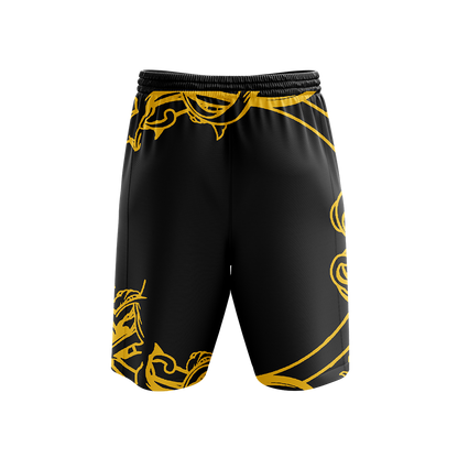 Loyal Like A Hufflepuff Harry Potter Beach Short   