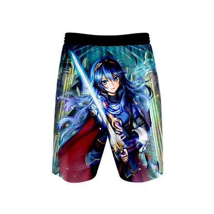 Fire Emblem Lucina 3D Beach Shorts   