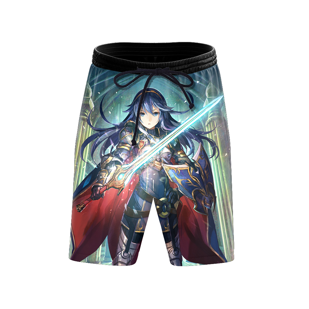 Fire Emblem Lucina 3D Beach Shorts   