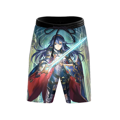 Fire Emblem Lucina 3D Beach Shorts   