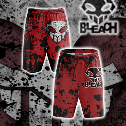 Bleach Symbol New Unisex 3D Beach Shorts S  