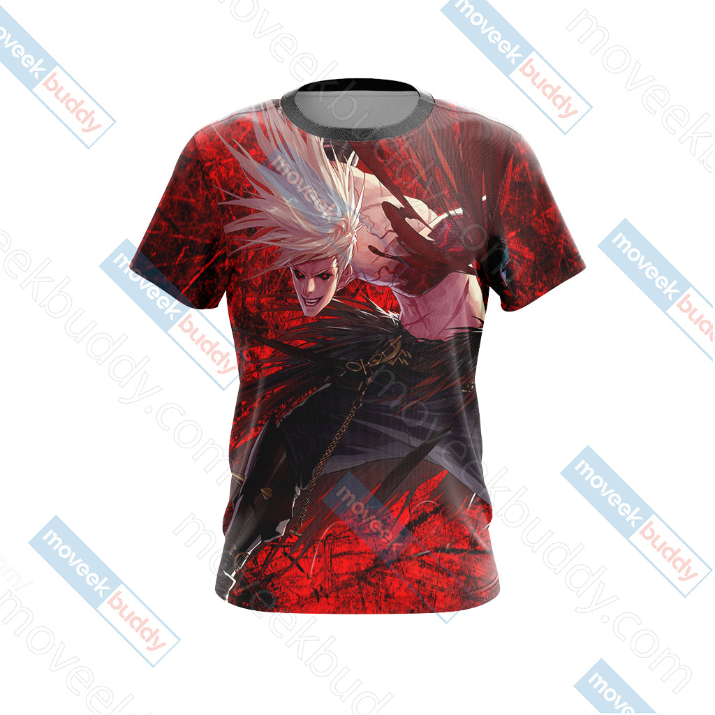 Dungeon Fighter Online - Berserker Unisex 3D T-shirt   