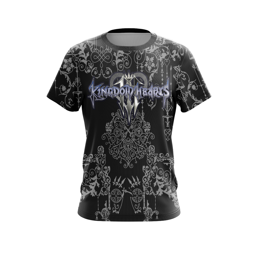 Kindom Hearts Unisex 3D T-shirt   