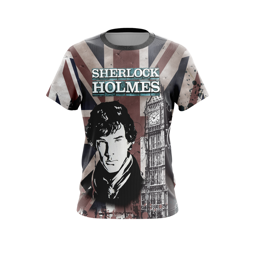 Sherlock (TV series) New Unisex 3D T-shirt   