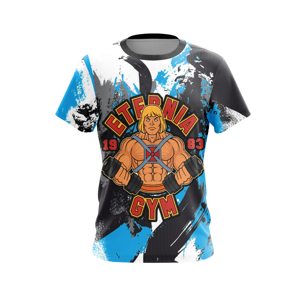 He Man Eternia Gym Unisex 3D T-shirt   