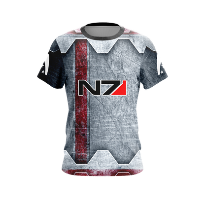 Mass Effect - N7 New Look Unisex 3D T-shirt   