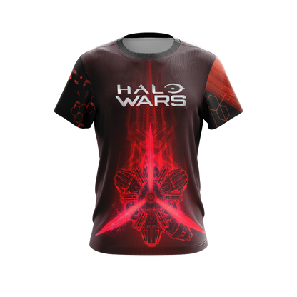 Halo Wars 2 Banished Logo Unisex 3D T-shirt   