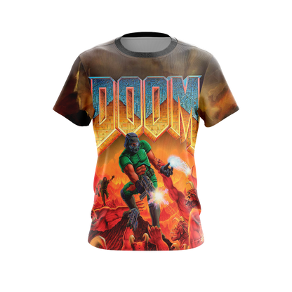Doom Video Game T-shirt Hoodie   