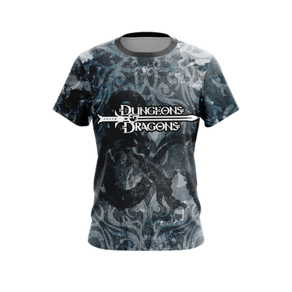 Dungeons And Dragons - Warrior Crest Unisex 3D T-shirt   