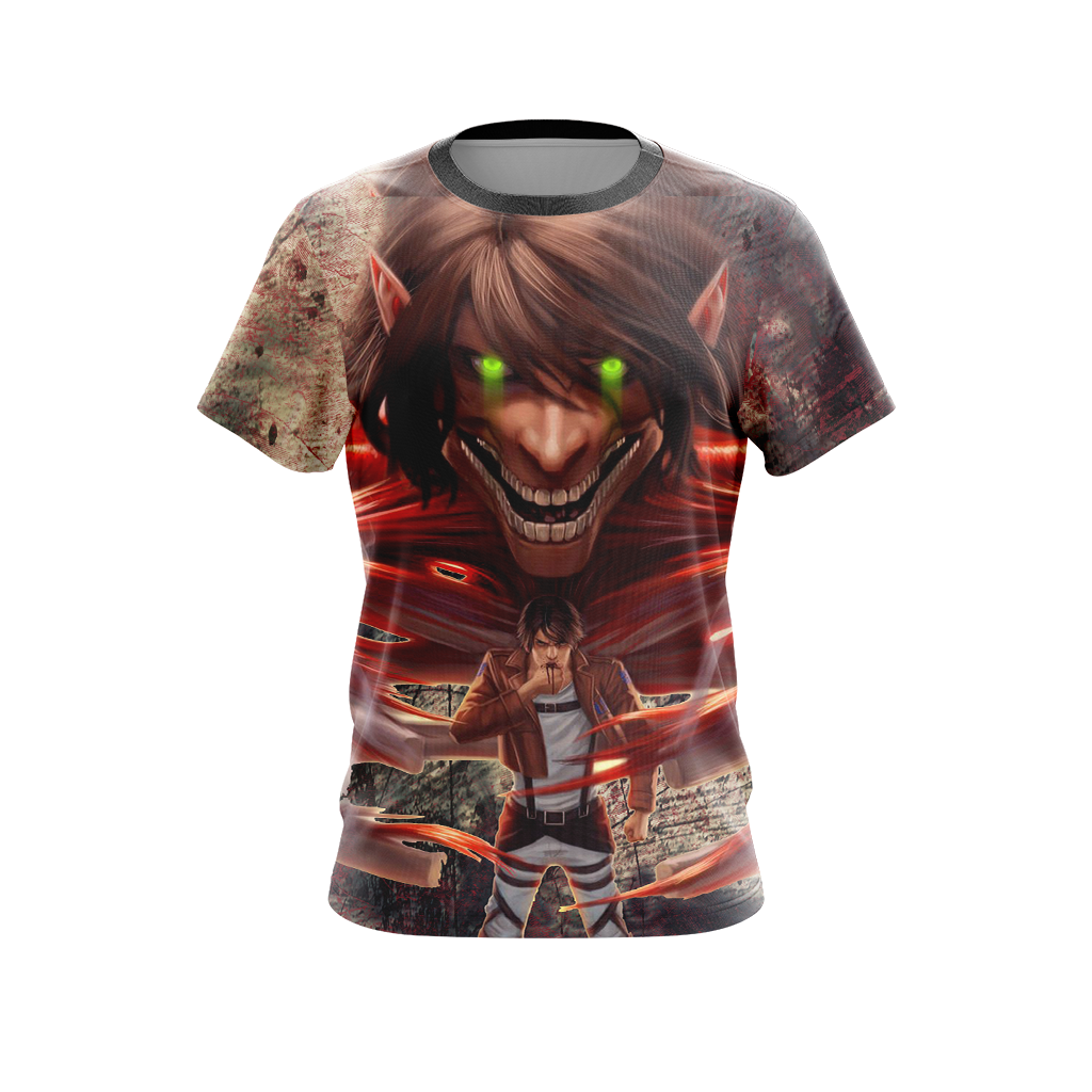 Attack on Titan - Eren Unisex 3D T-shirt   