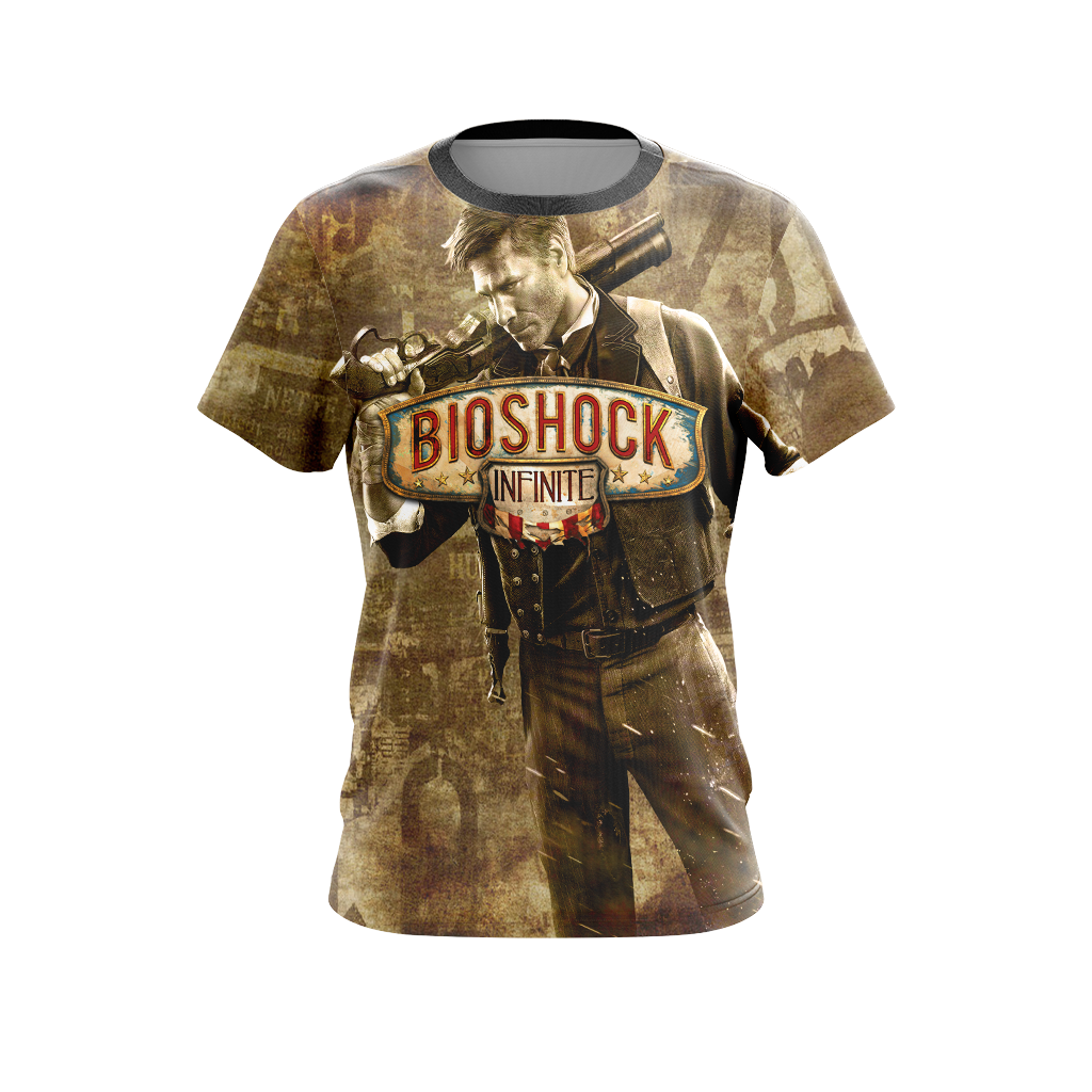 BioShock Infinite New Unisex 3D T-shirt   