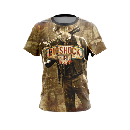 BioShock Infinite New Unisex 3D T-shirt   