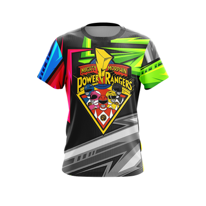 Power Rangers Unisex 3D T-shirt   
