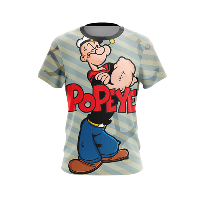 Popeye Characters New Unisex 3D T-shirt   