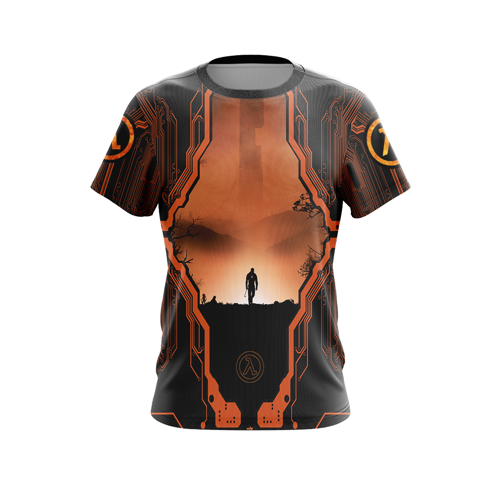 Half-Life Video Game Unisex 3D T-shirt   