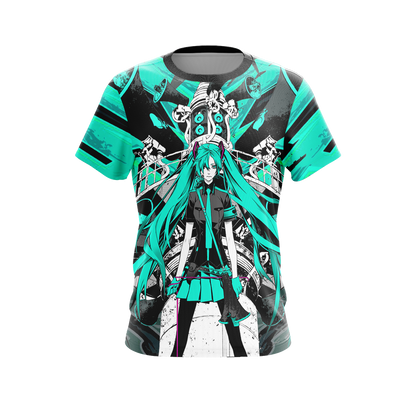 Hatsune Miku Love is War Unisex 3D T-shirt   