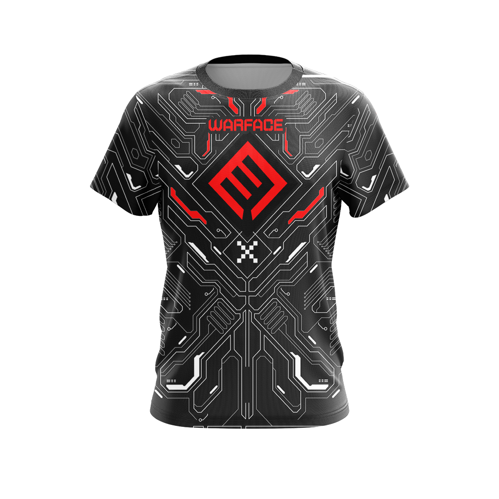 Warface Blackwood Logo Unisex 3D T-shirt   