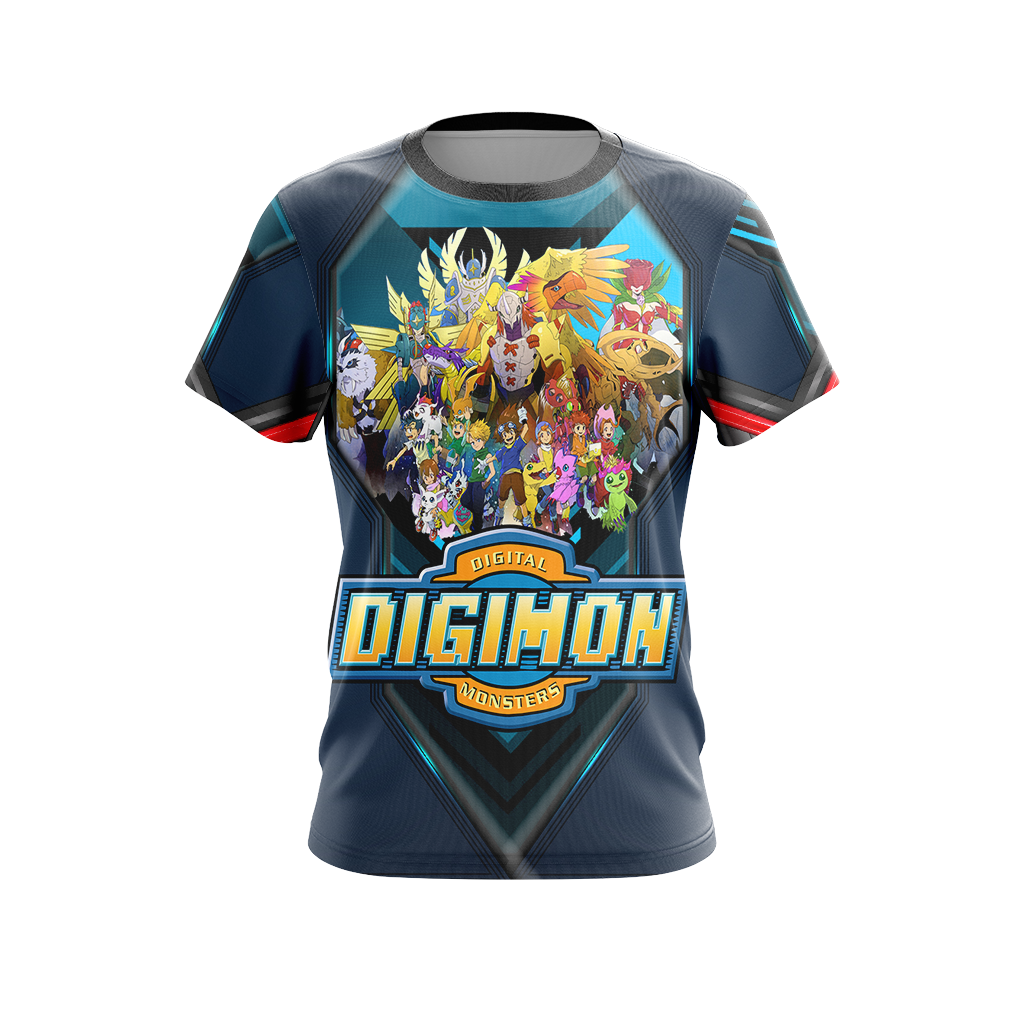 Digimon New Collection Unisex 3D T-shirt   