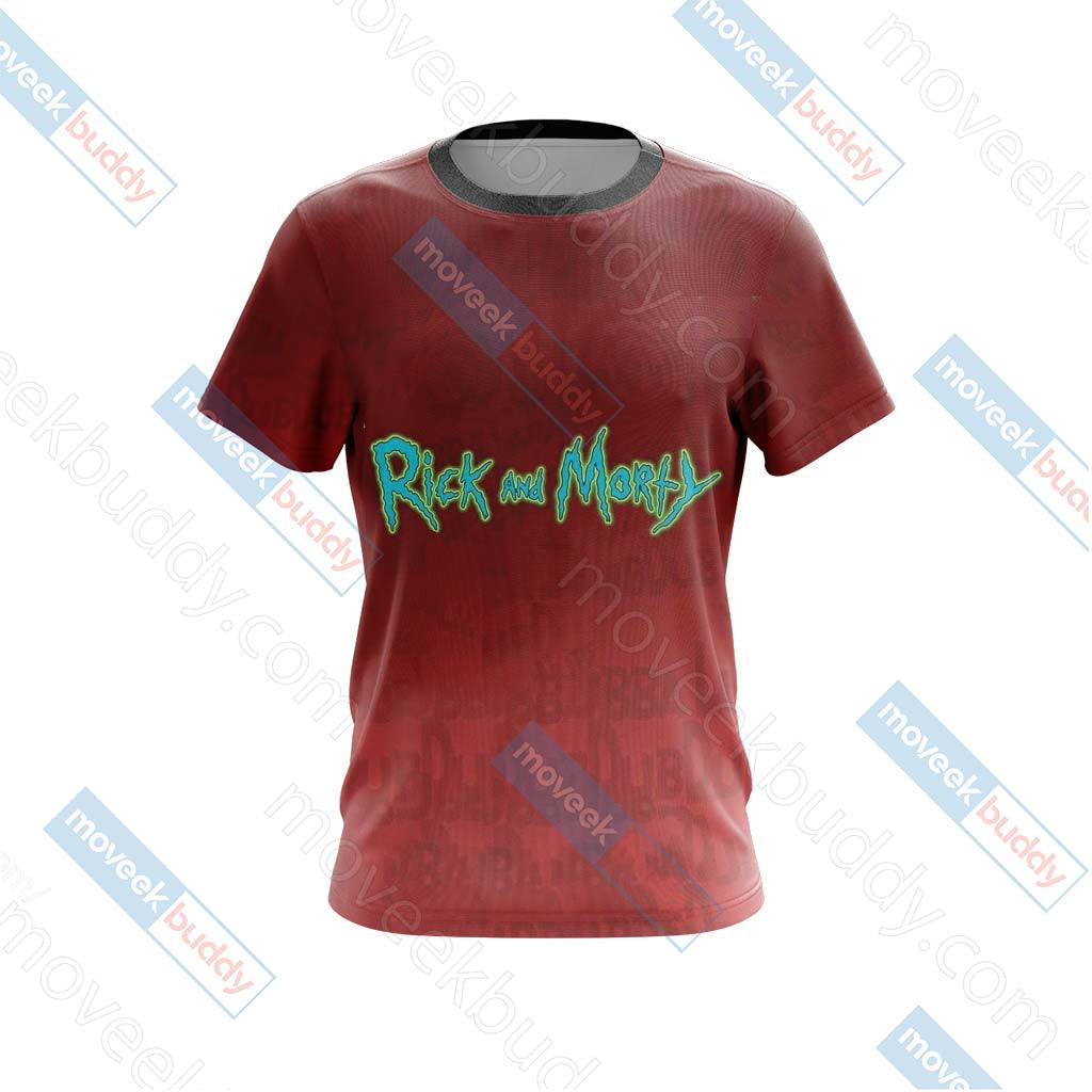 Rick and Morty New Look Worlds Unisex 3D T-shirt   