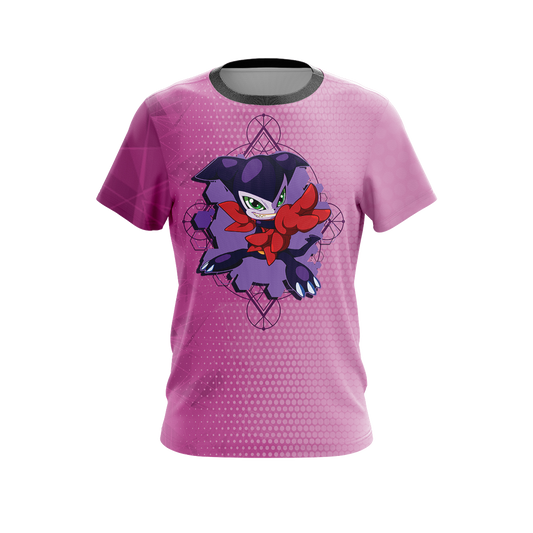 Digimon Impmon Chibi Unisex 3D T-shirt   