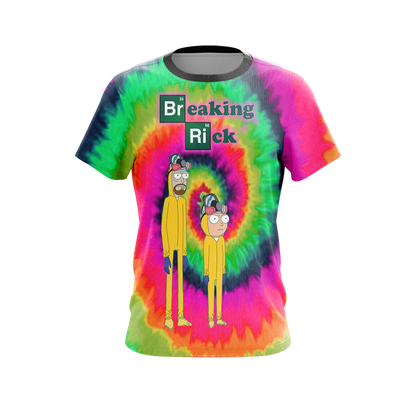 Breaking Bad x Rick and Morty Unisex 3D T-shirt   
