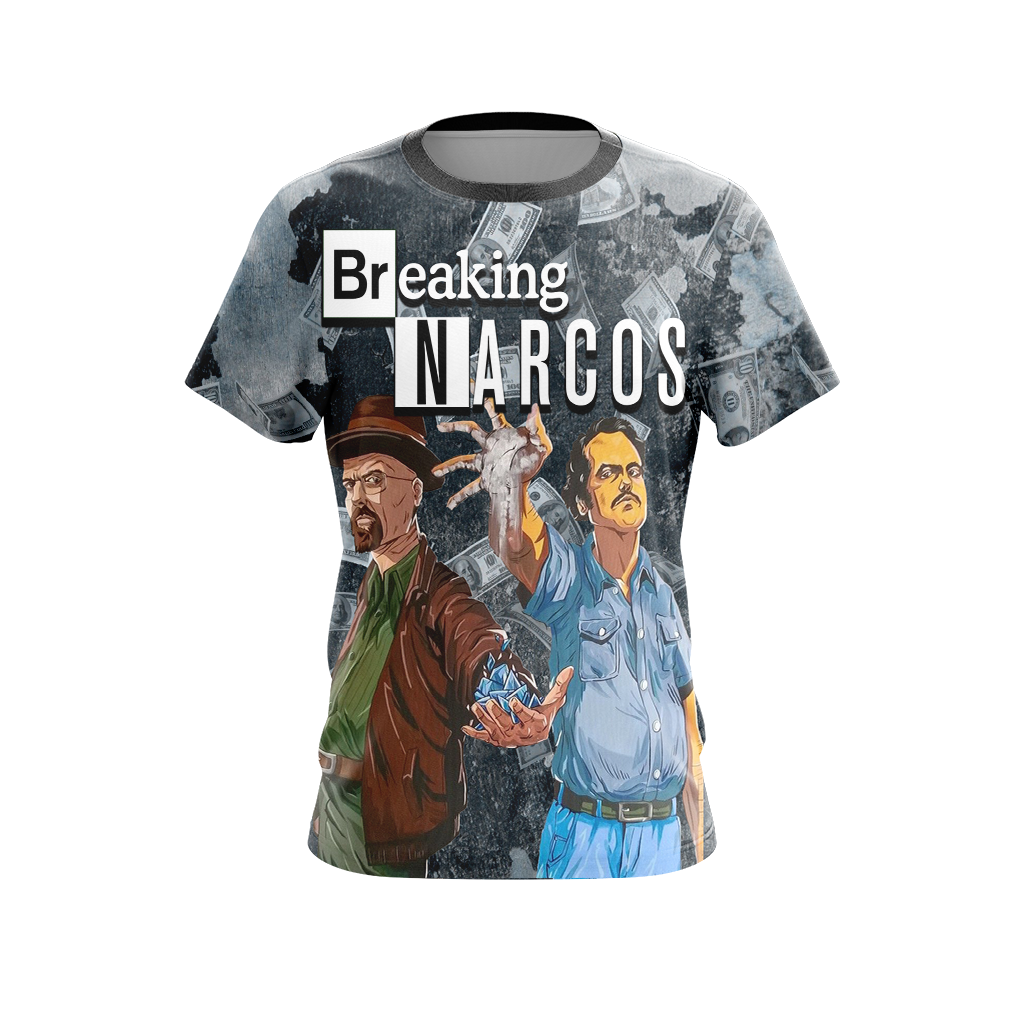 Breaking Bad x Narcos Unisex 3D T-shirt   