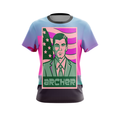 Archer (TV series) Unisex 3D T-shirt   