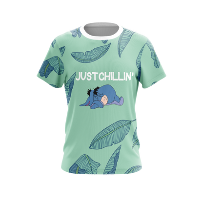 Eeyore Just Chillin Style Unisex 3D T-shirt   