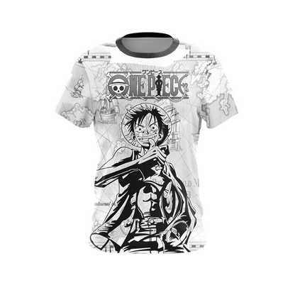 One Piece - Luffy Unisex 3D T-shirt   