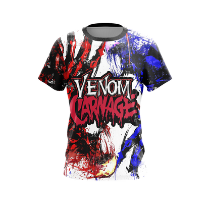 Venom and Carnage Unisex 3D T-shirt   
