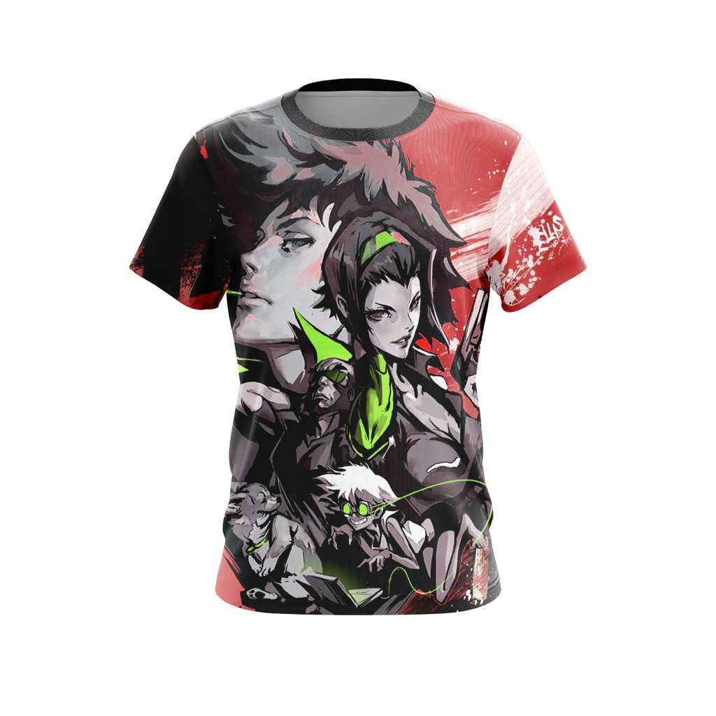 Cowboy Bebop - New Unisex 3D T-shirt   