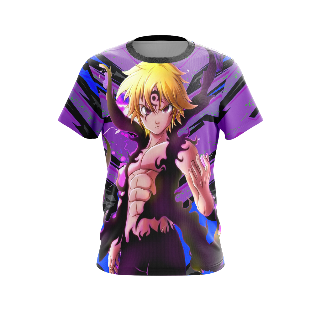The Seven Deadly Sins - Meliodas Unisex 3D T-shirt   