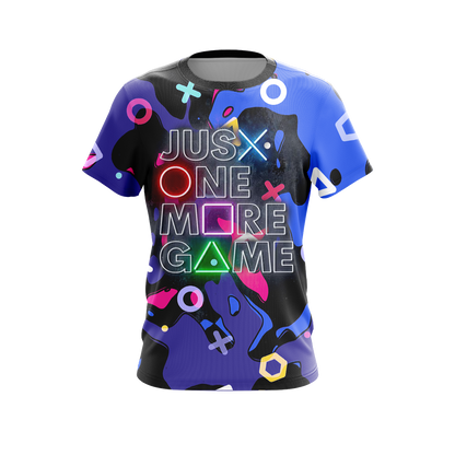 Just One More Game Unisex 3D T-shirt   