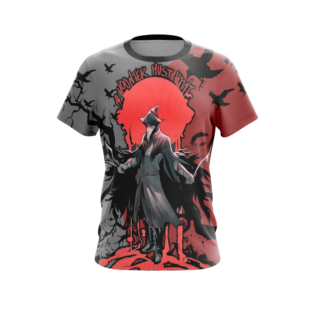 Bloodborne - Plague Doctor Hoot Unisex 3D T-shirt   