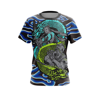 Overwatch Dragons Unisex 3D T-shirt   