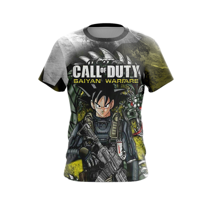 Call of Duty Game - Goku Unisex 3D T-shirt   
