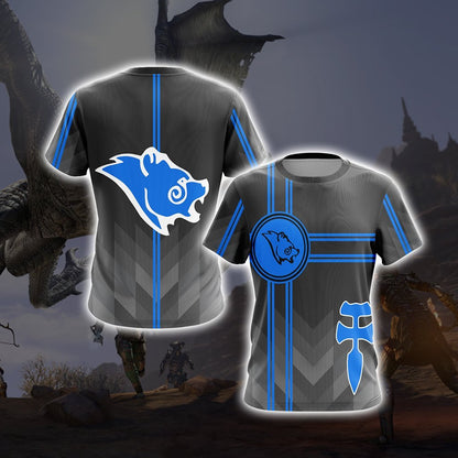 The Elder Scrolls - Stormcloak Unisex 3D T-shirt   