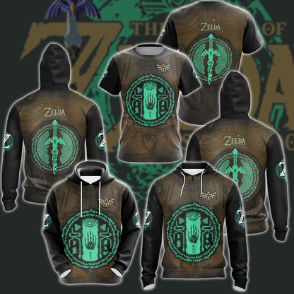 The Legend of Zelda: Tears of the Kingdom Video Game 3D All Over Printed T-shirt Tank Top Zip Hoodie Pullover Hoodie Hawaiian Shirt Beach Shorts Jogger   