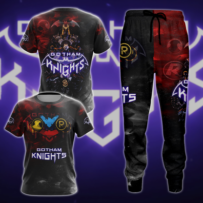 Gotham Knights 3D All Over Print T-shirt Tank Top Zip Hoodie Pullover Hoodie Hawaiian Shirt Beach Shorts Jogger   