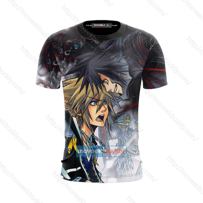 Kingdom Hearts Vanitas And Sora 3D T-shirt   