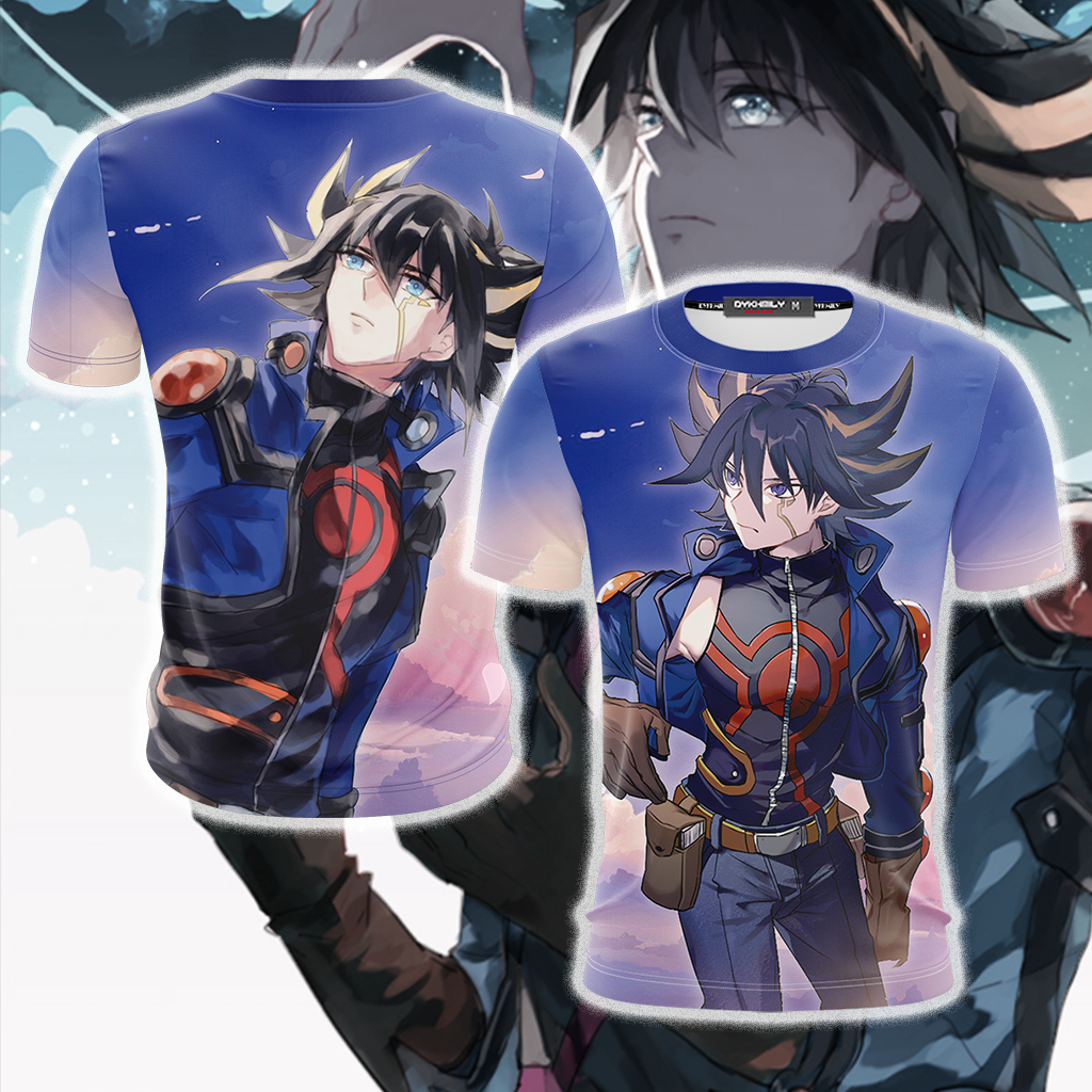 Yu-Gi-Oh! Fudo Yusei New Unisex 3D T-shirt   