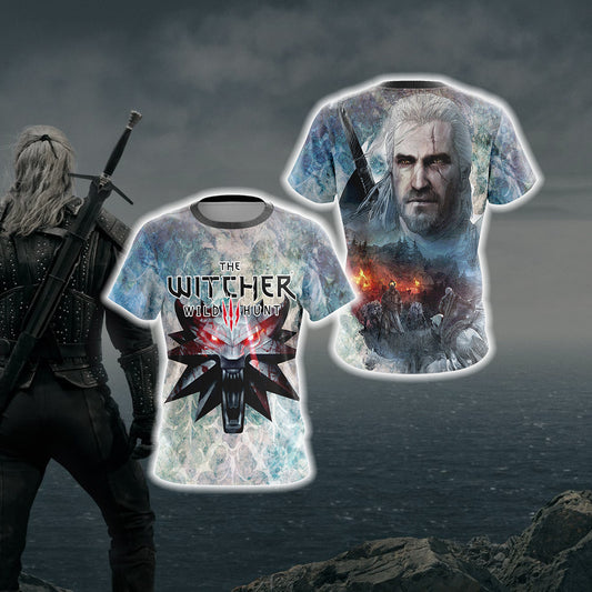The Witcher Wild Hunt Unisex 3D T-shirt   