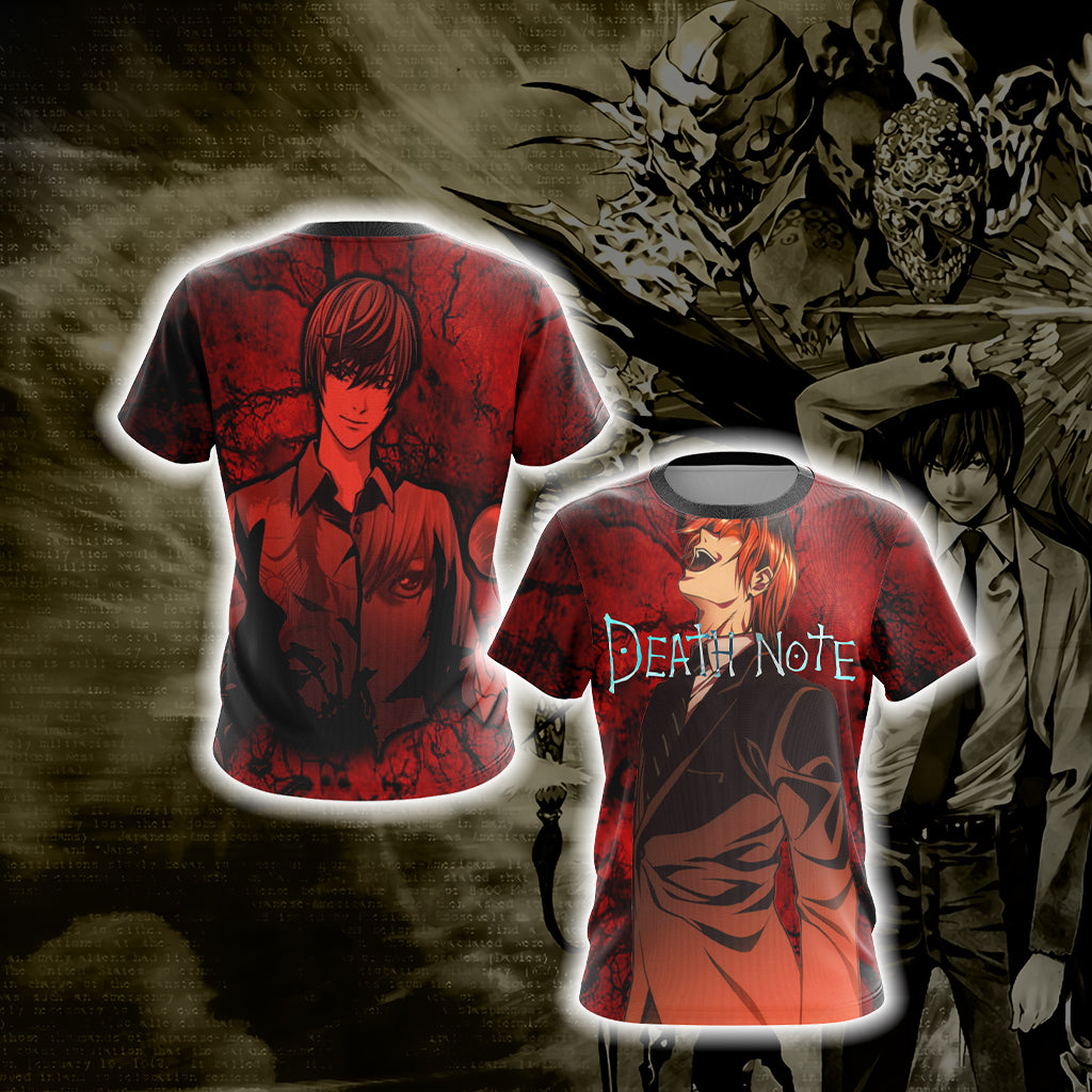 Death Note - Light Yagami Unisex 3D T-shirt   