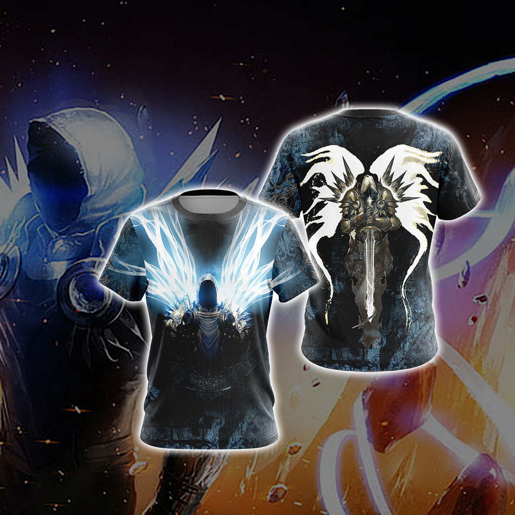 Diablo Tyrael New Version Unisex 3D T-shirt   