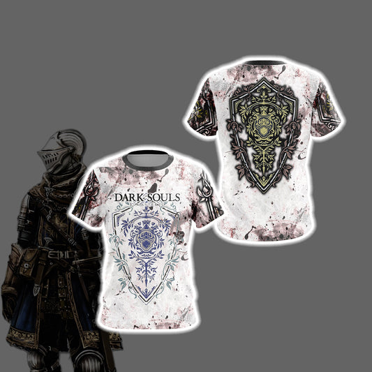 Dark Souls - Elite Knight Unisex 3D T-shirt   